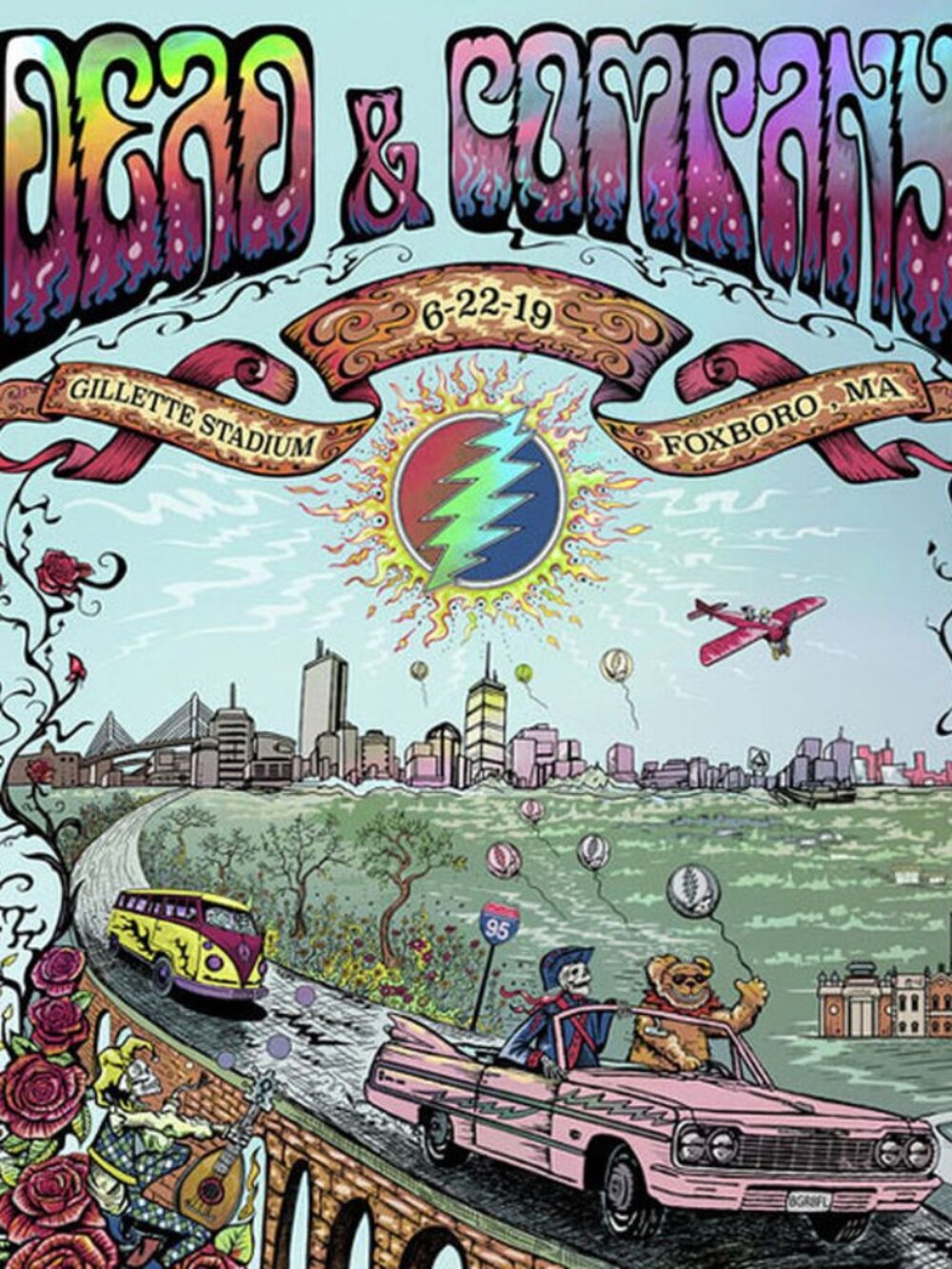 Dead & Company CD Soundboards (3-CD) ~ Foxborough, MA 6/22/19 ~ Brand New!
